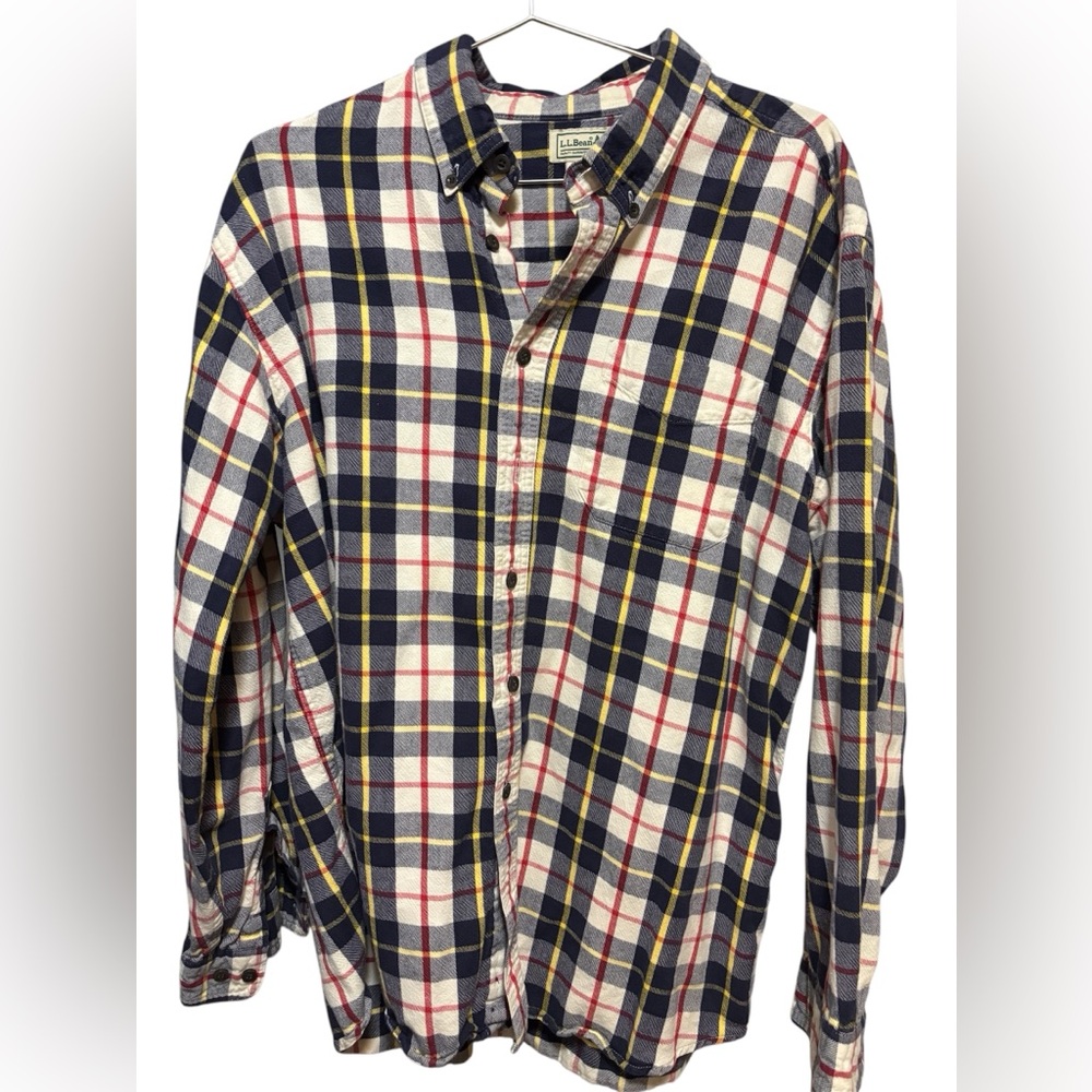 Vintage L.L.Bean men’s‎ size XL flannel button down